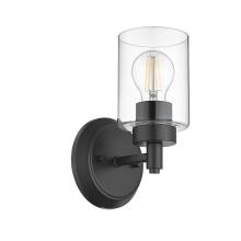 HOMEnhancements 21408 - Mincio 1-Light Clear Glass Sconce - MB