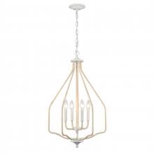 ELK Home 52276/4 - Breezeway 17.75'' Wide 4-Light Pendant - White Coral