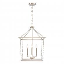 ELK Home EC89814/4 - Emmett 17'' Wide 4-Light Pendant - Brushed Nickel
